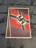 WW2 Postcard The Victorious Flags And Standards Card 2