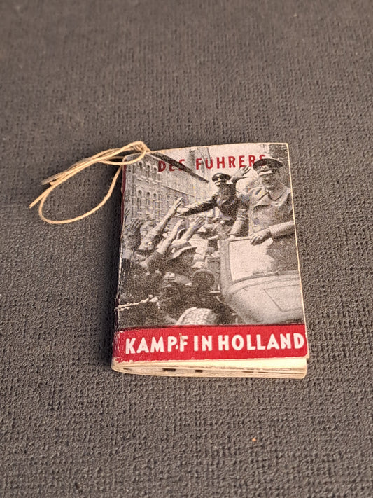 WHW Des Fuhrers Mini Booklet Kampf in Holland