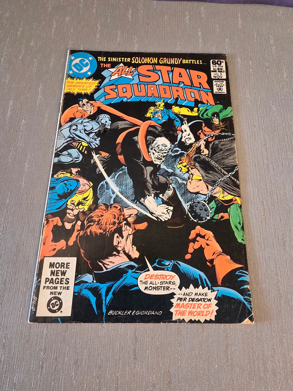 DC The All Star Squadron #3 Nov 1981
