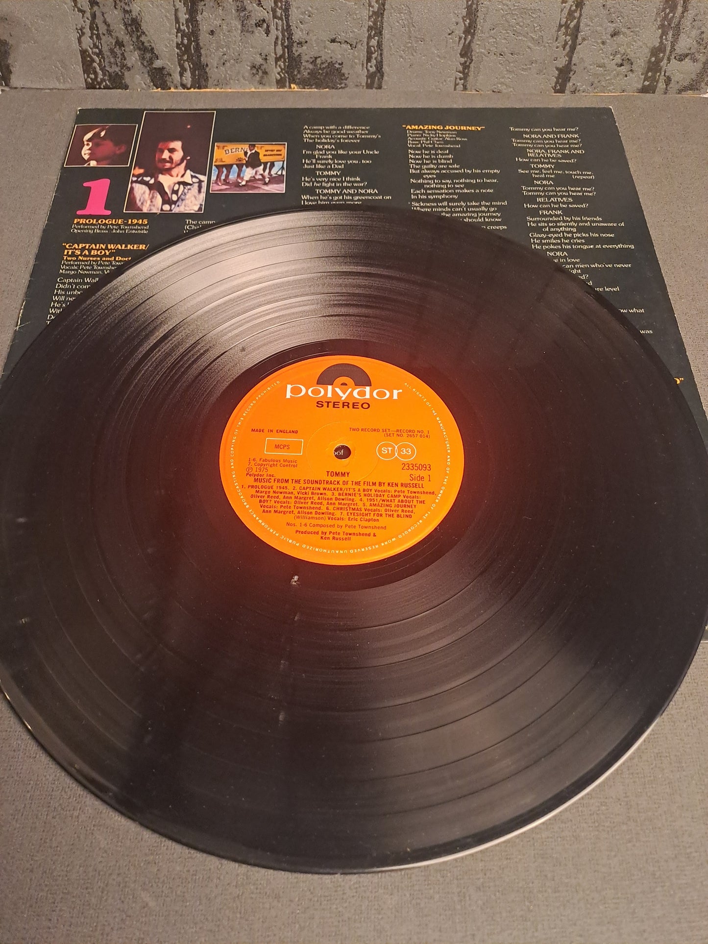 Tommy The Movie Double Album 1975