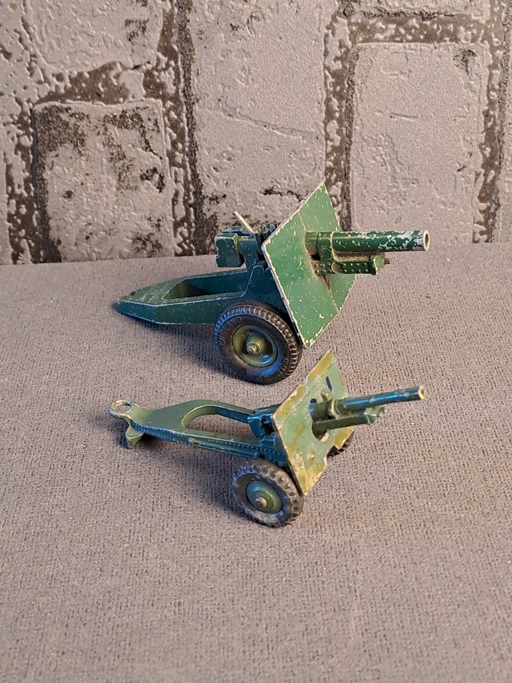 Dinky and Britains Canons
