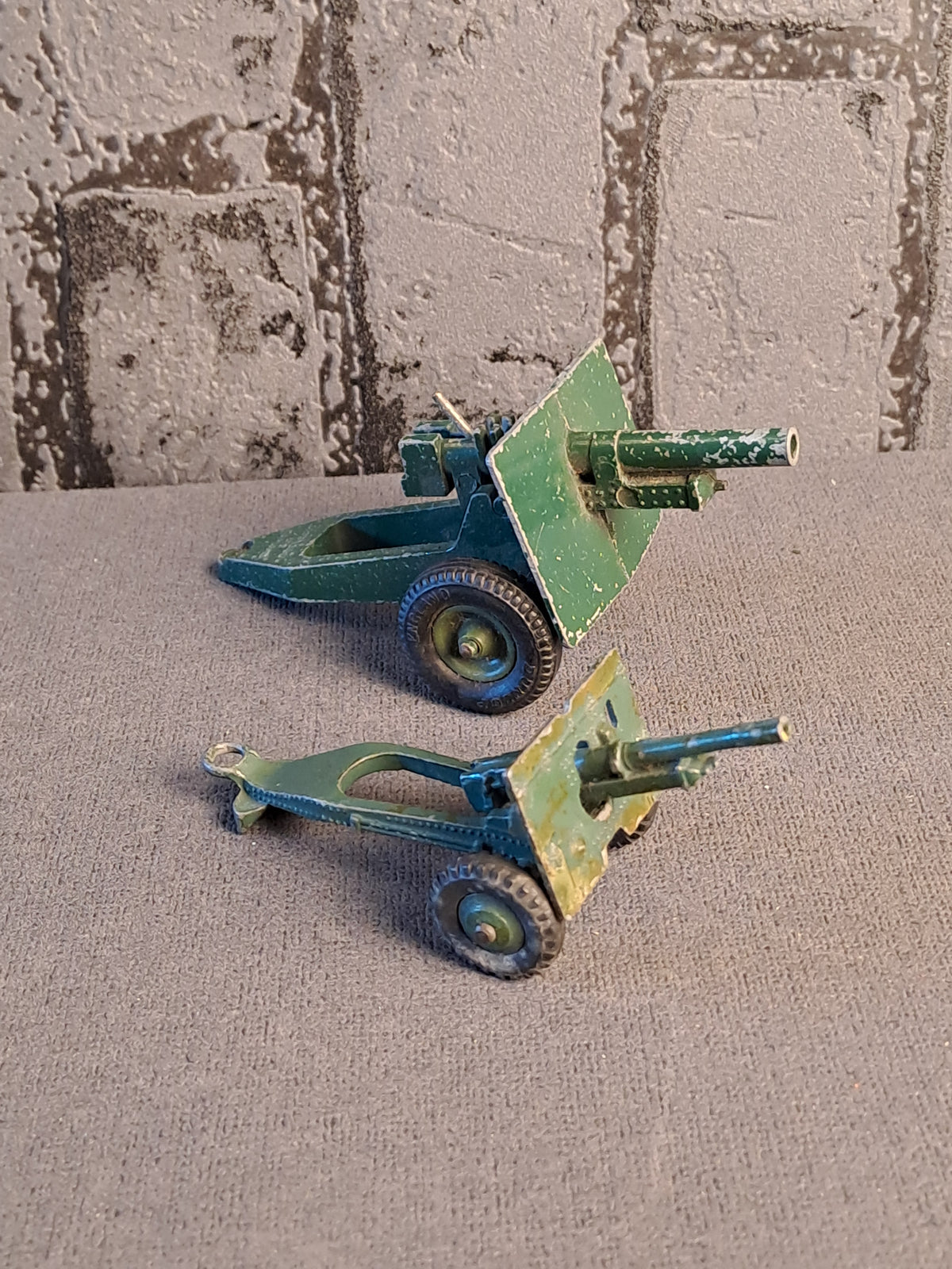 Dinky and Britains Canons