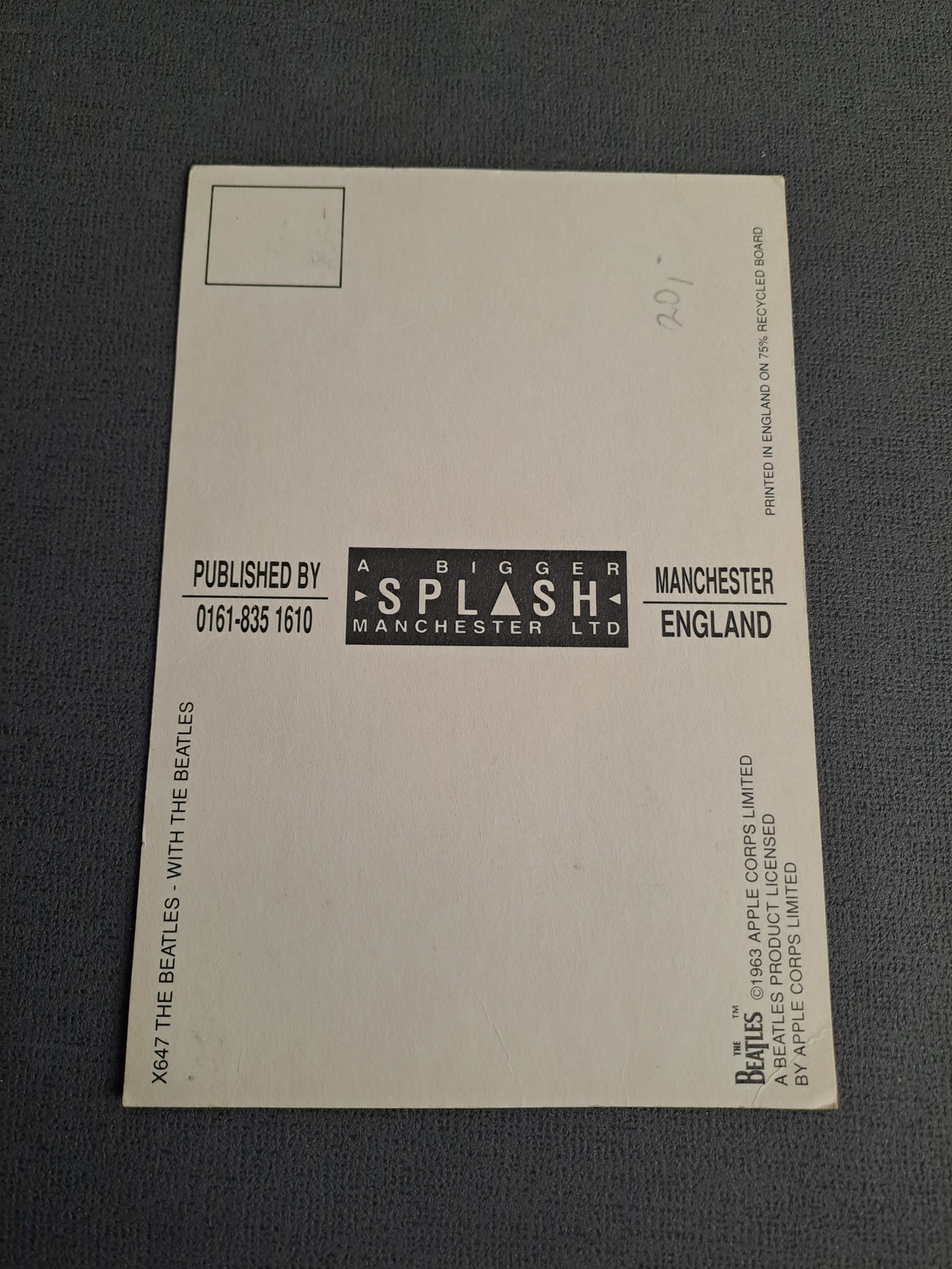The Beatles Postcard