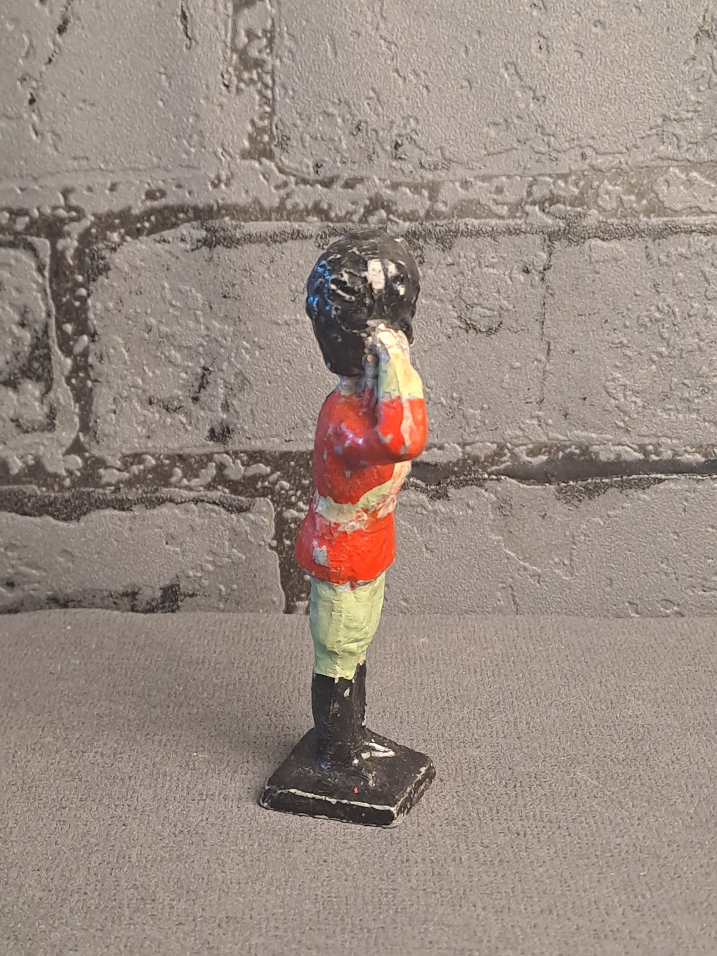 Tin Soldier Chr. X King of Denmark m / Bly Soldat Chr. X Konge af Danmark