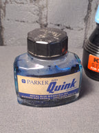 Vintage Ink Bottles / Vintage Blæk Flasker