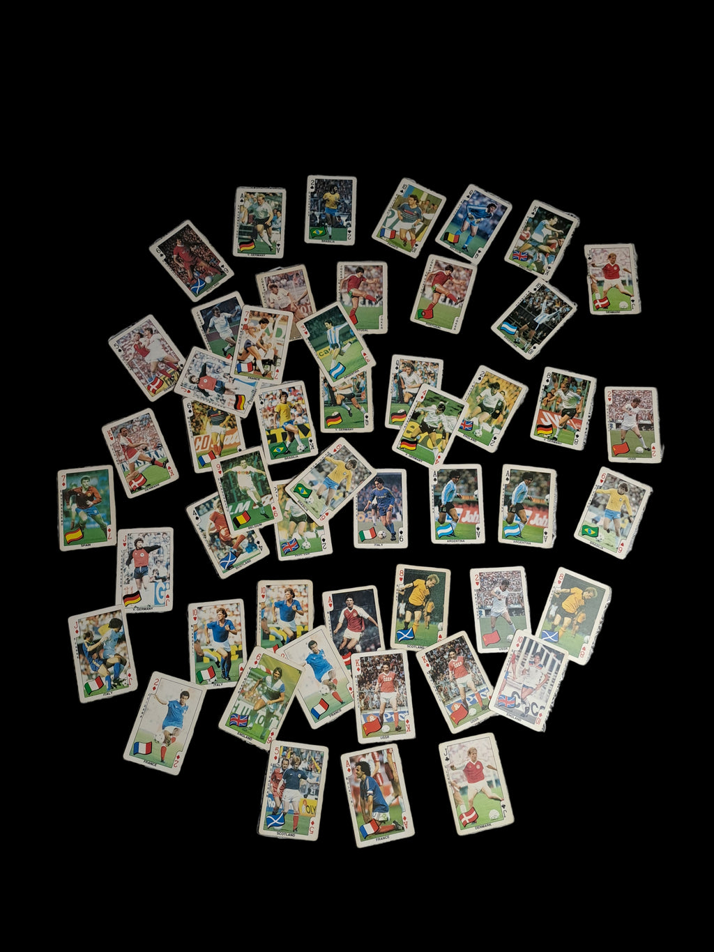 Dandy Football Playing Cards 1986 Mixed