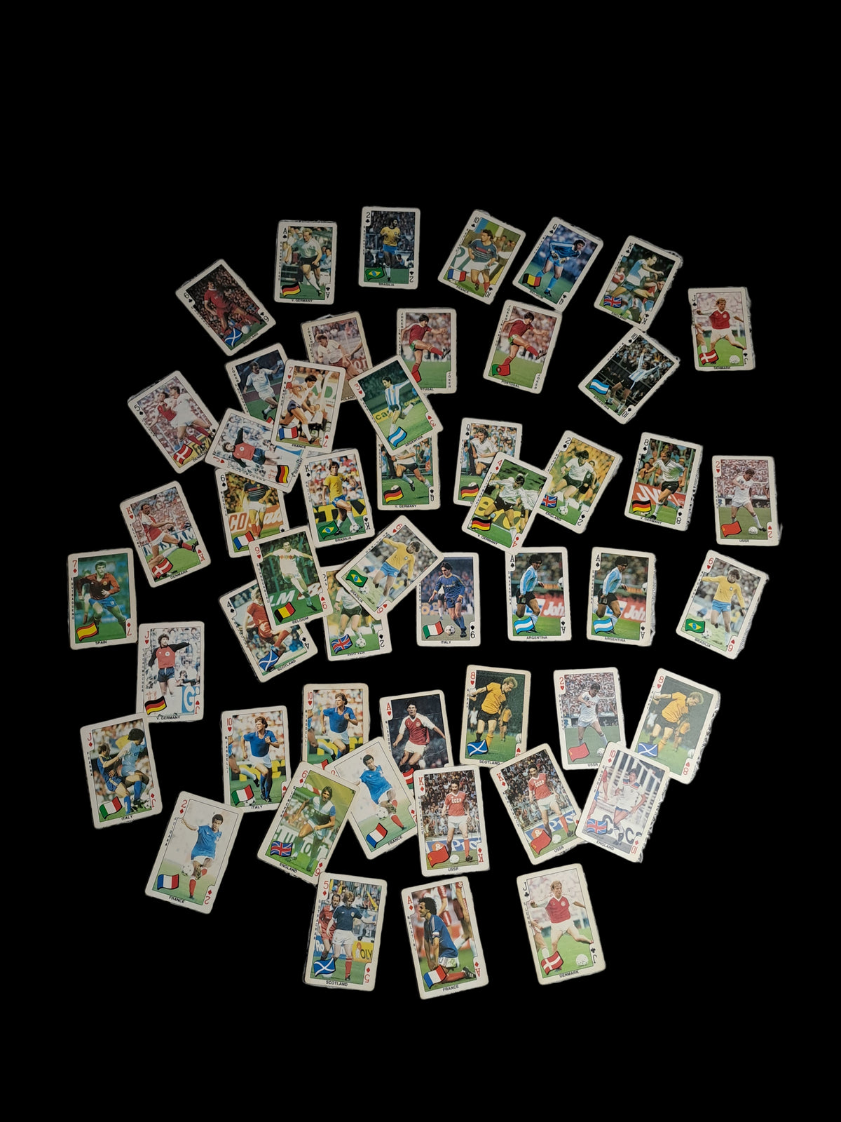 Dandy Football Playing Cards 1986 Mixed