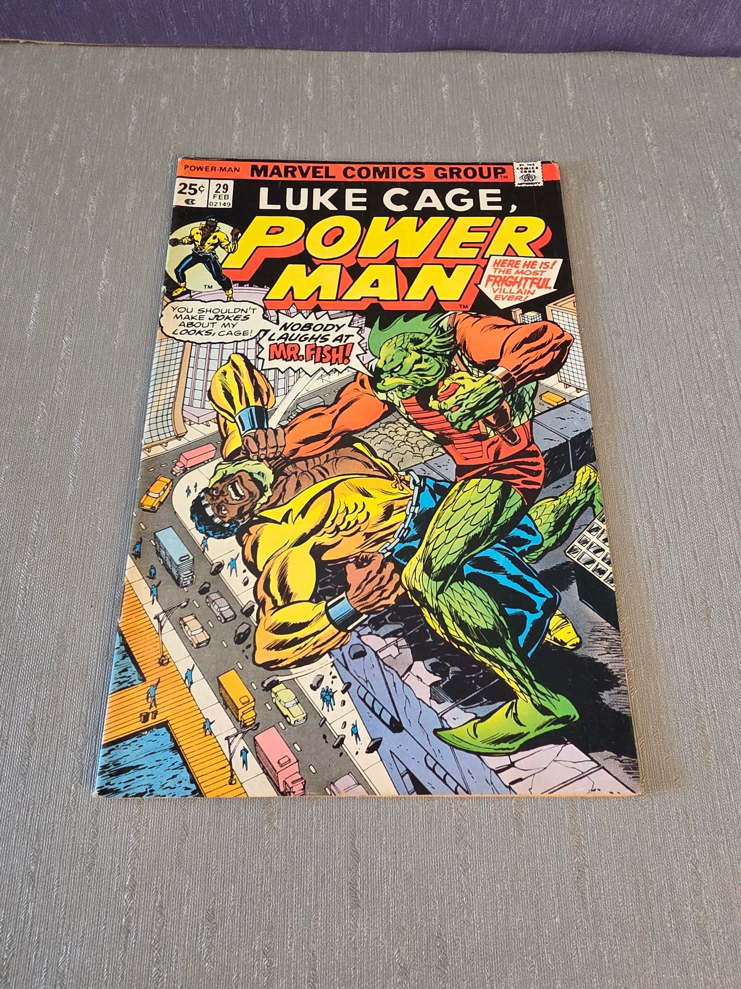 Marvel Luke Cage Power Man #29 Feb 1976