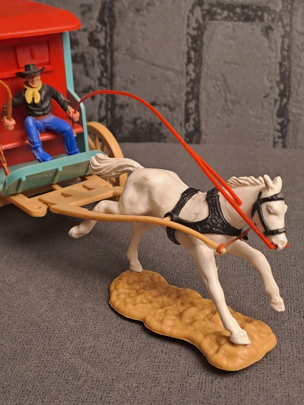 Timpo Toys Clay County Jail Wagon