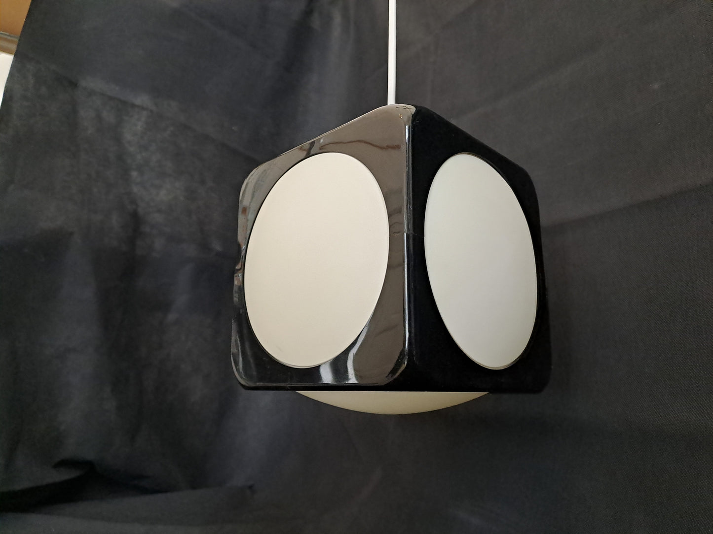 Space Age Poker Dice Lamp Designed by Lars Schiøler 1970's