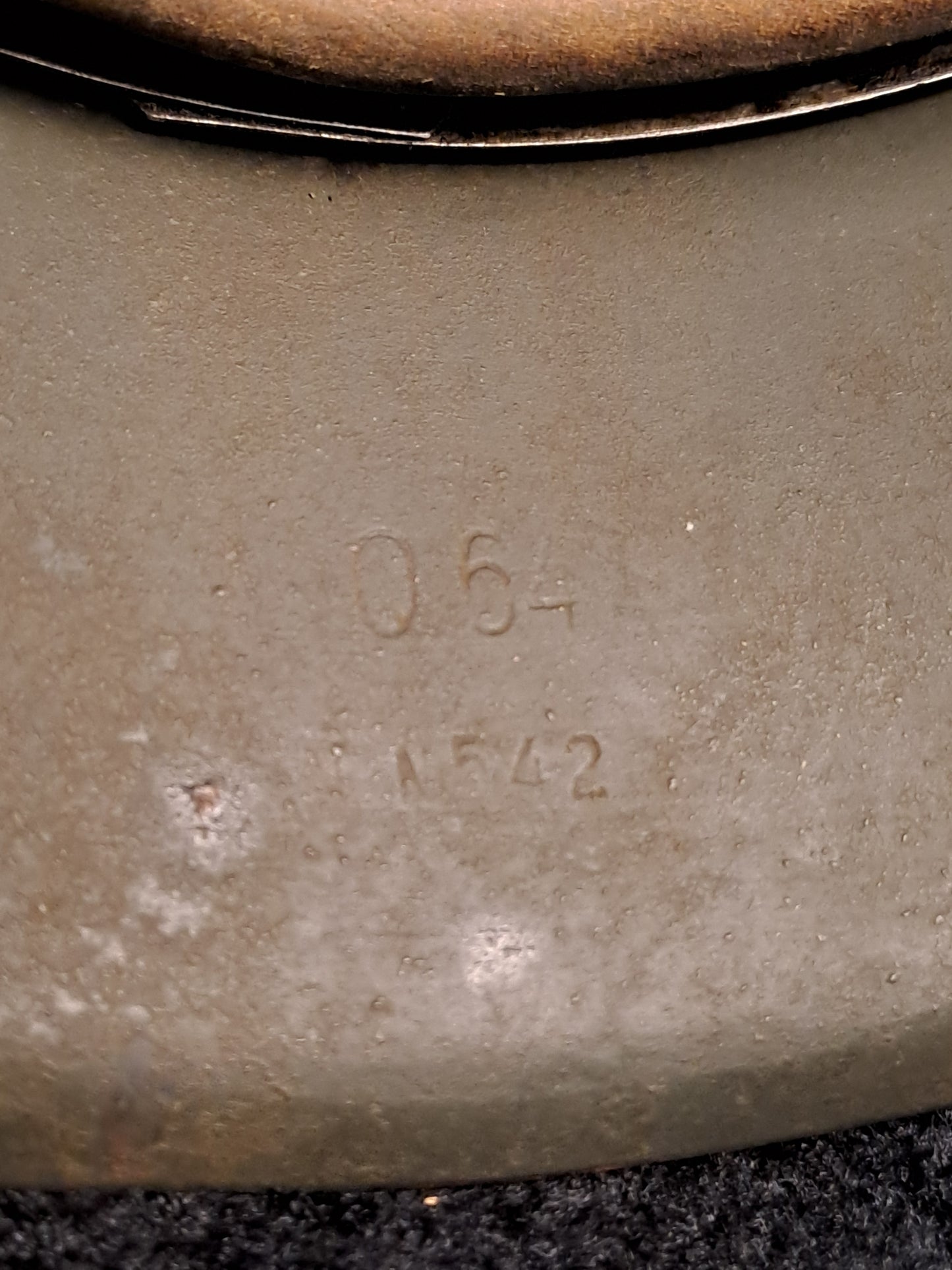 WW2 M42 Waffen SS Steel Helmet / WW2 M42 SS Stålhjelm