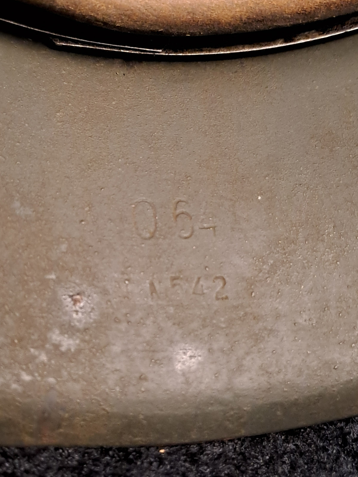 WW2 M42 Waffen SS Steel Helmet / WW2 M42 SS Stålhjelm