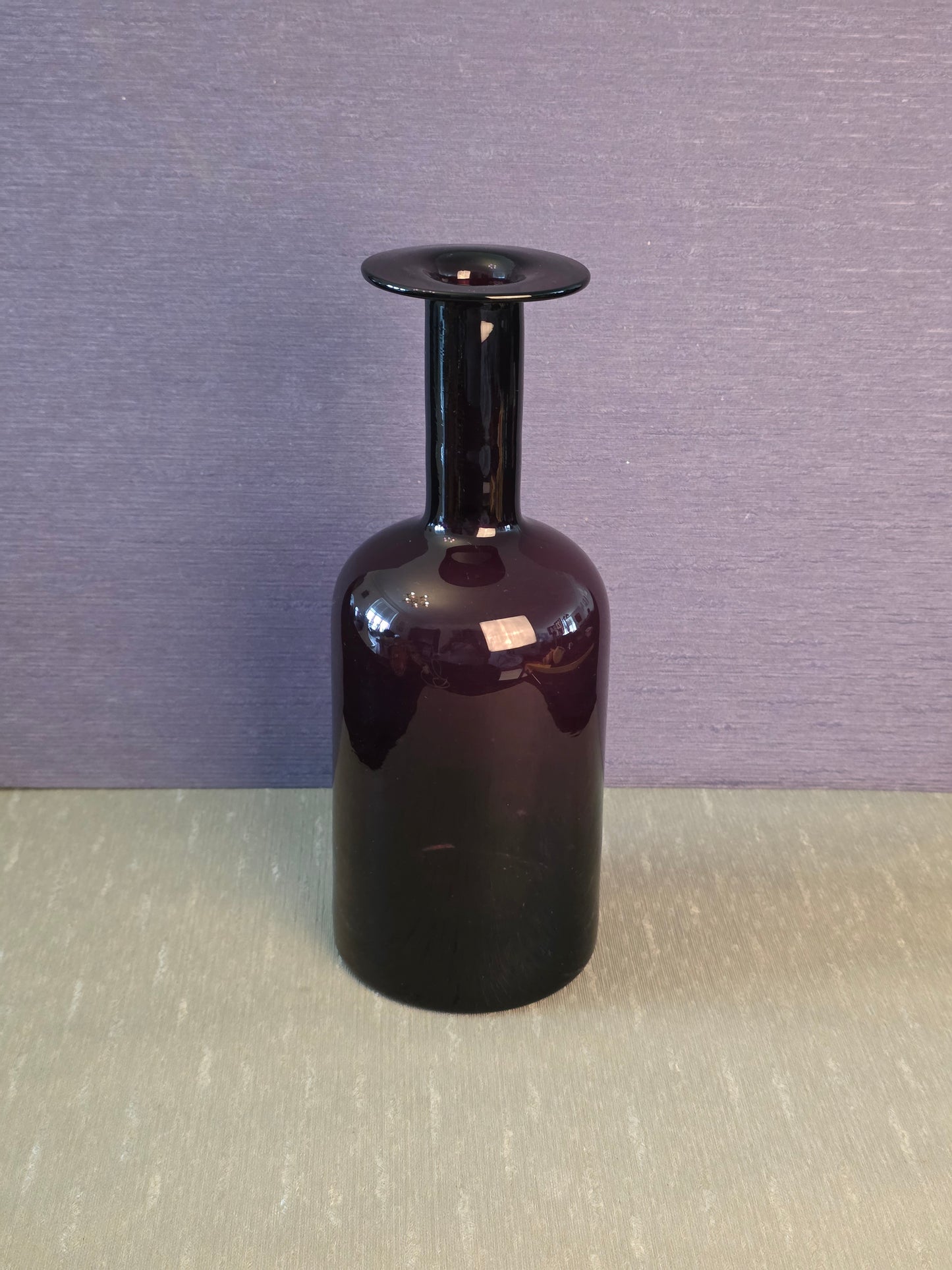 Otto Brauer Gulvvase 24 cm. Holmegaard