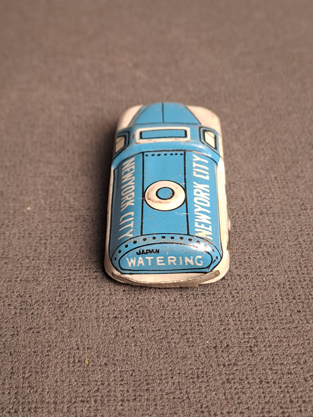 Tin Lithographic Fire Truck 1950's / Litografisk Blik Brandbil 1950'erne