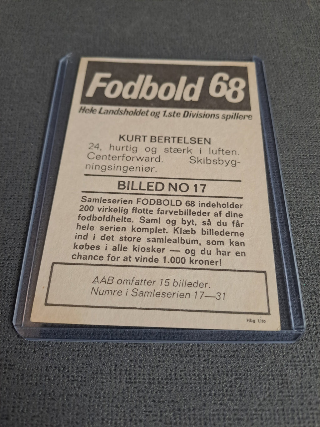 Football 68-No17