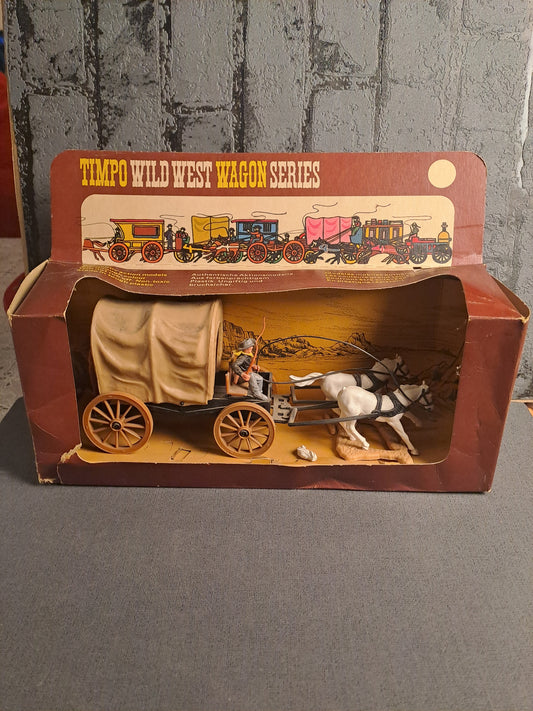 Timpo Toys Wild West Wagon / Timpo Toys Prærievogn