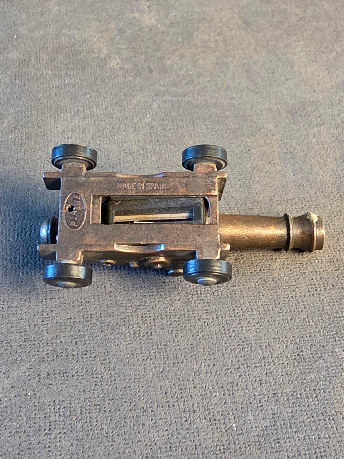 Vintage Legetøjskanon. Made in Spain.
