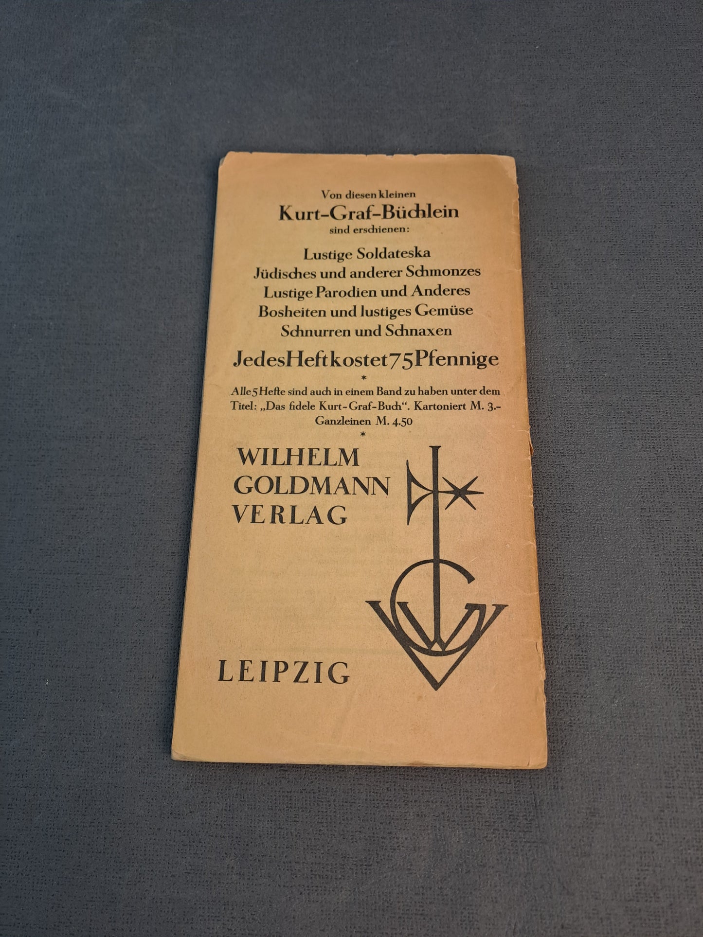 WW2 Anti Jewish Propaganda Book /WW2 Anti Jødisk Propaganda Bog