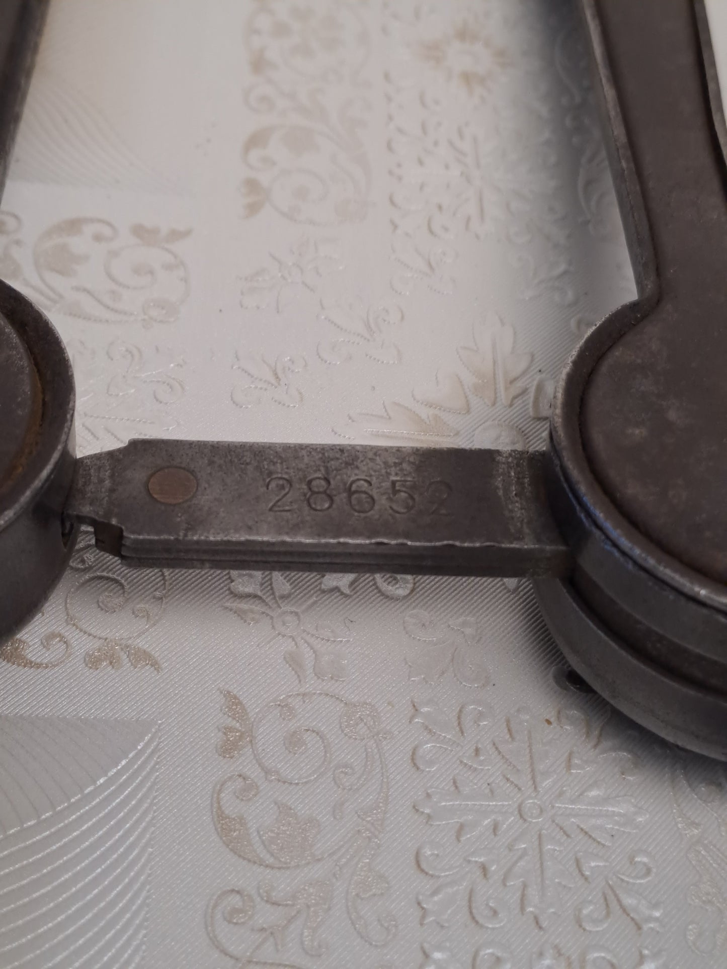 Antique Bike Lock 1910 / Antik Cykellås 1910