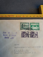 WW2 3rd Reich Envelope 1938