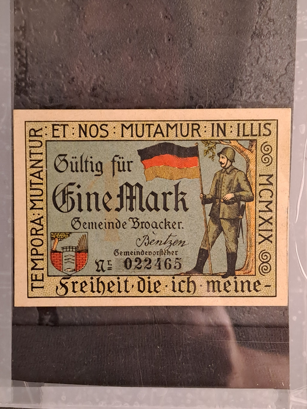 Notgeld / Nødpenge 1919/1920