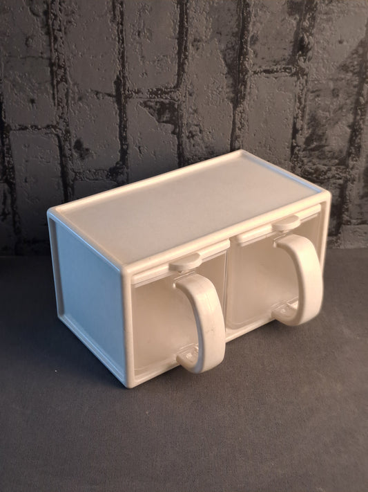 Vintage Kitchen Box / Vintage Krydderi Opbevaring