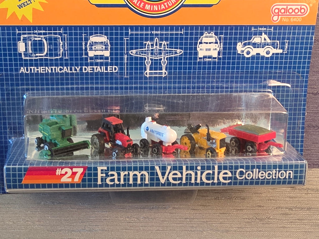 Micro Machines Farm Vehicle Collection Rare