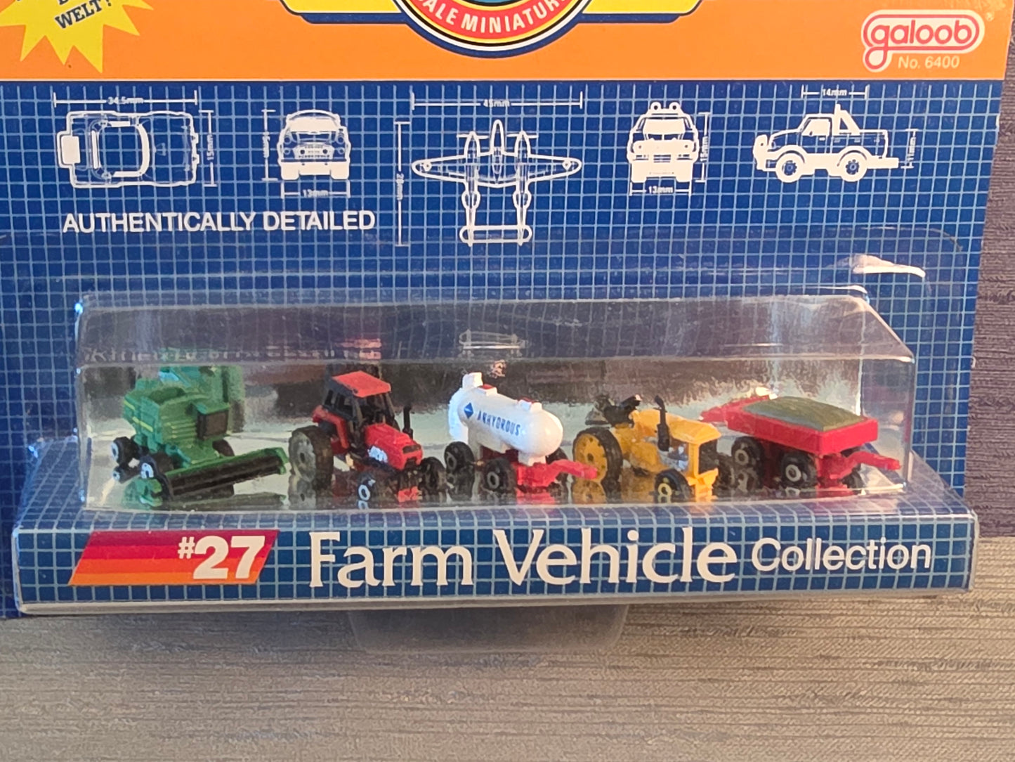Micro Machines Farm Vehicle Collection Rare