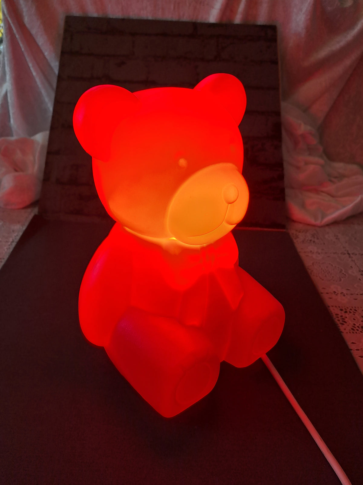 Vintage Teddy Table Lamp
