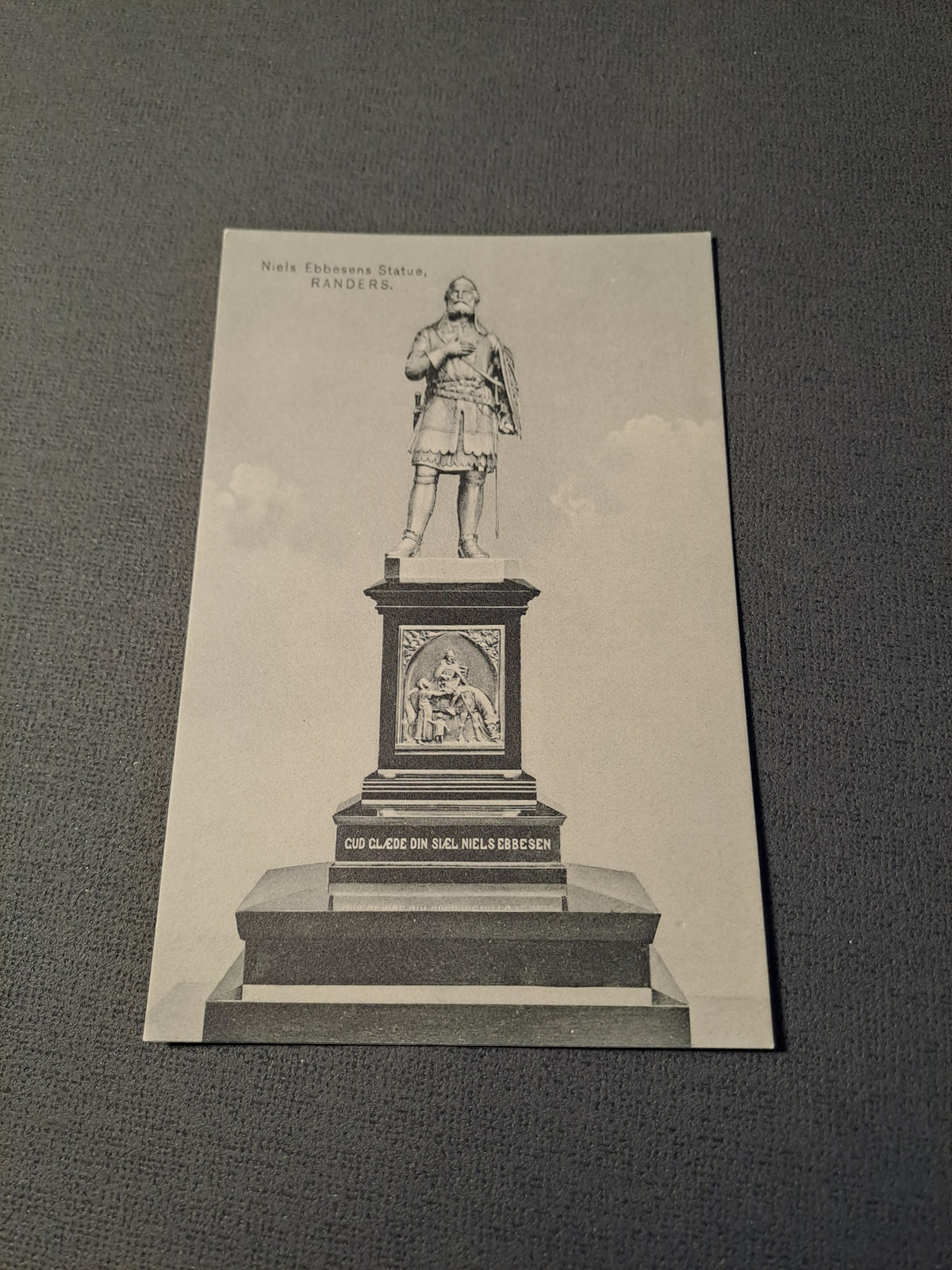 Randers Niels Ebbesens Statue 1930erne
