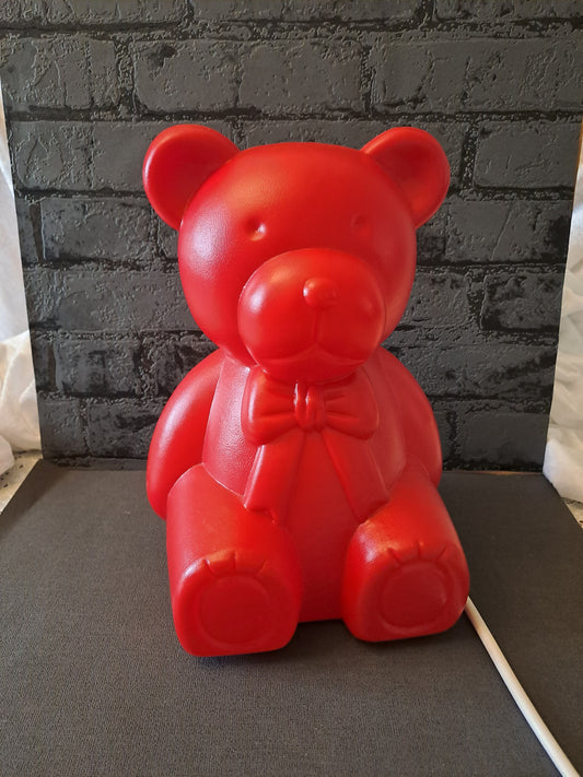Vintage Teddy Table Lamp / Vintage Bamse Bordlampe