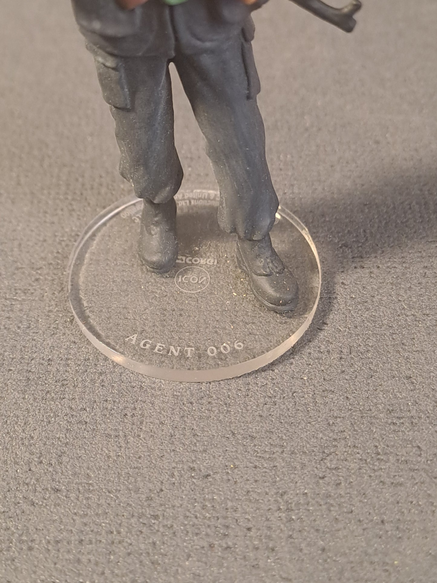 James Bond 007 Agent 006 Sean Bean Figure Corgi Icon 1999 Rare / Sjælden