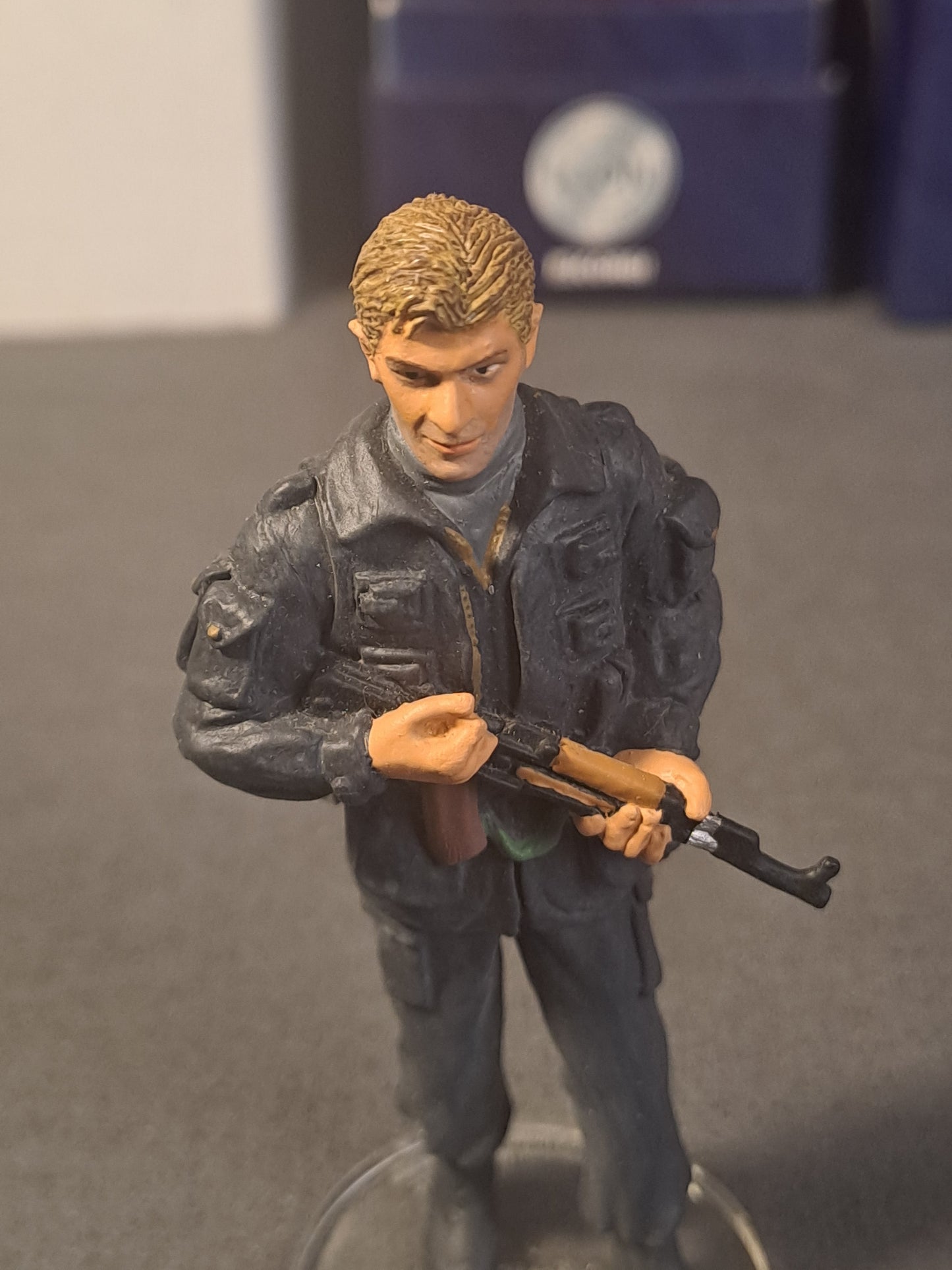 James Bond 007 Agent 006 Sean Bean Figure Corgi Icon 1999 Rare / Sjælden