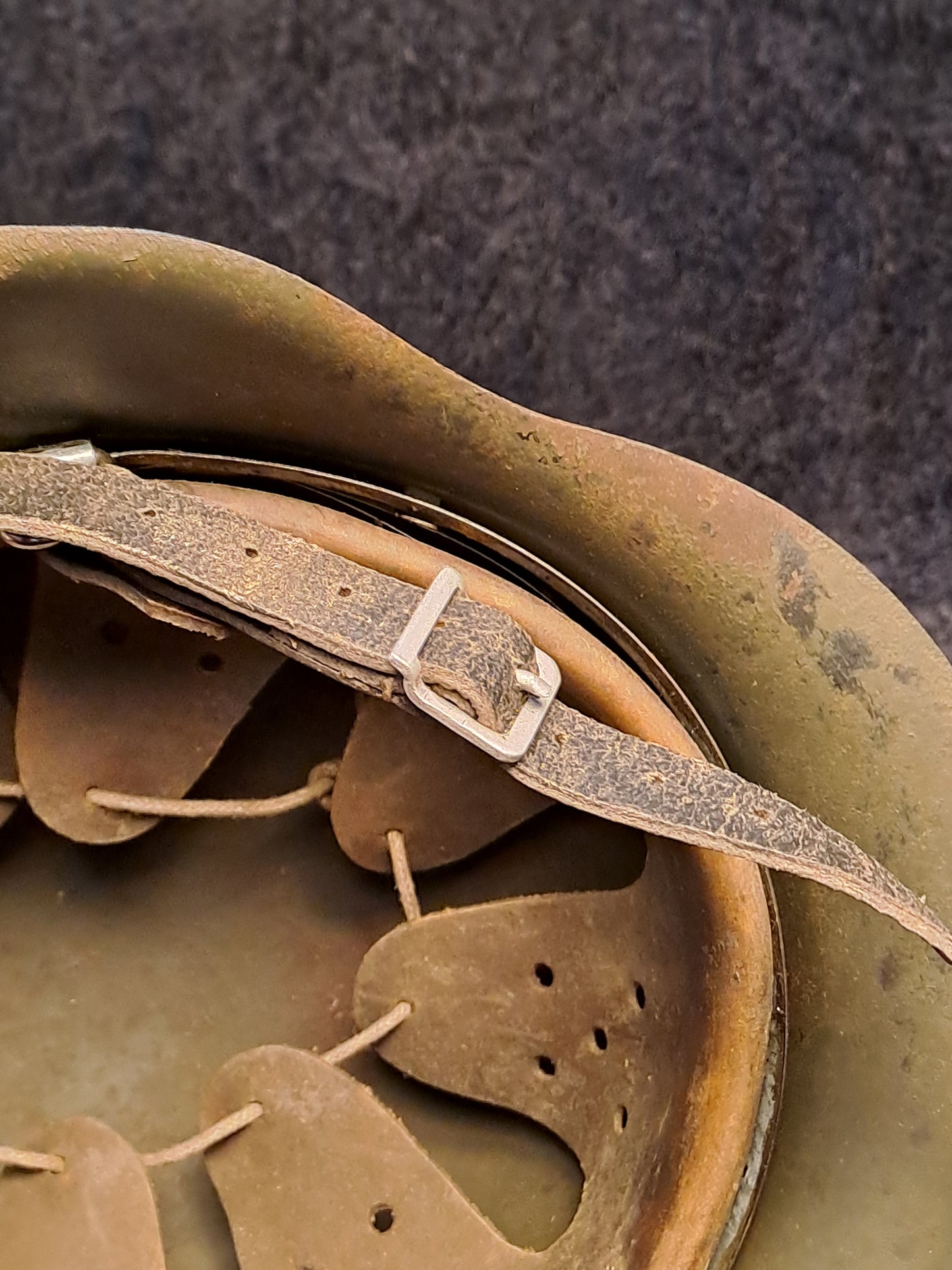 WW2 M42 Waffen SS Steel Helmet / WW2 M42 SS Stålhjelm