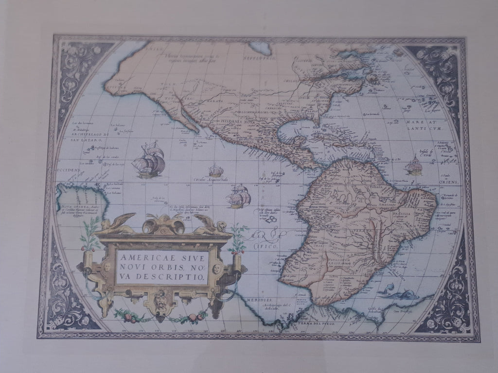 Americae Map / Amerika Kort