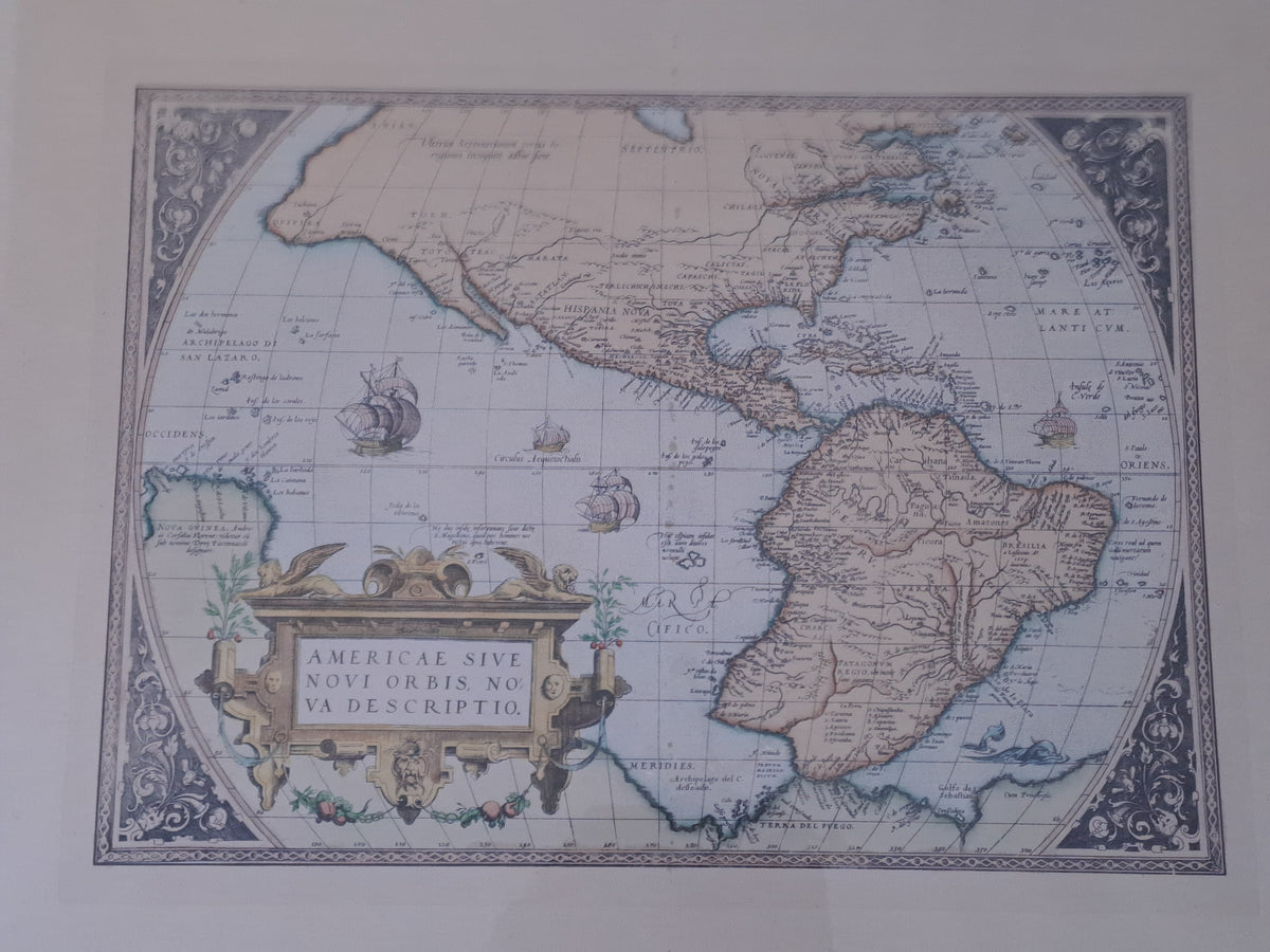 Americae Map / Amerika Kort