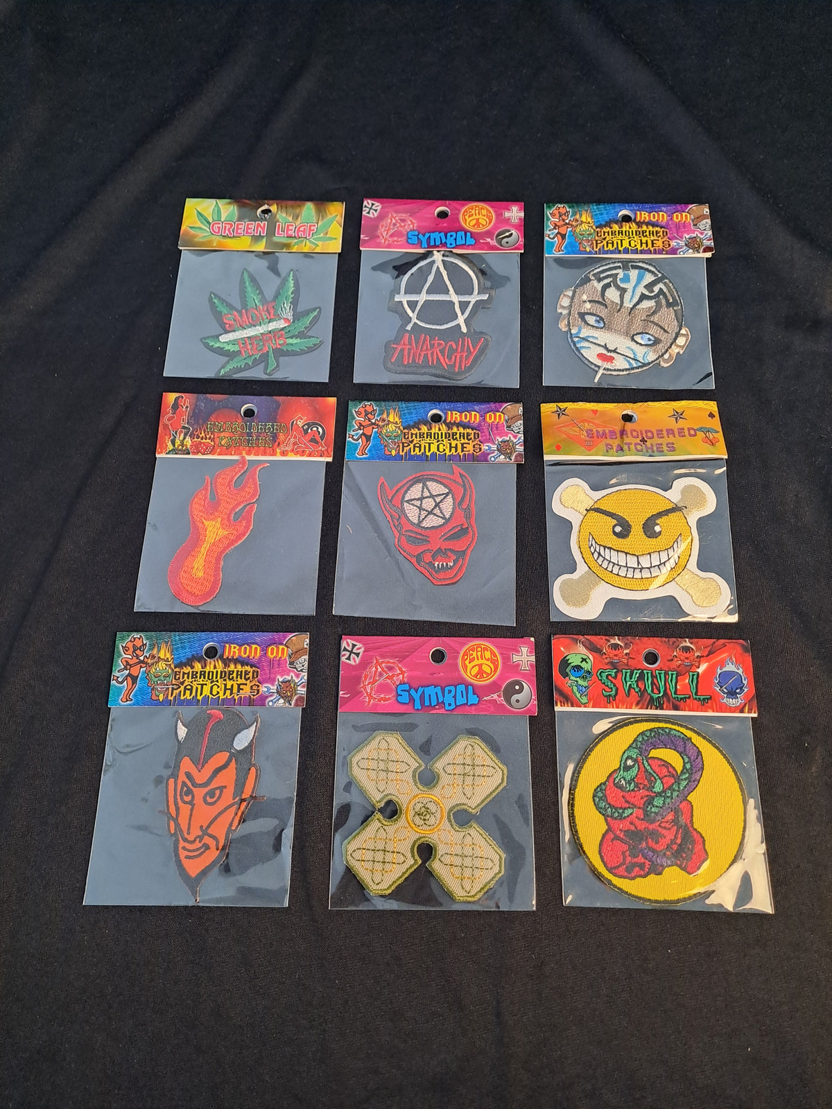 Vintage Patches x9