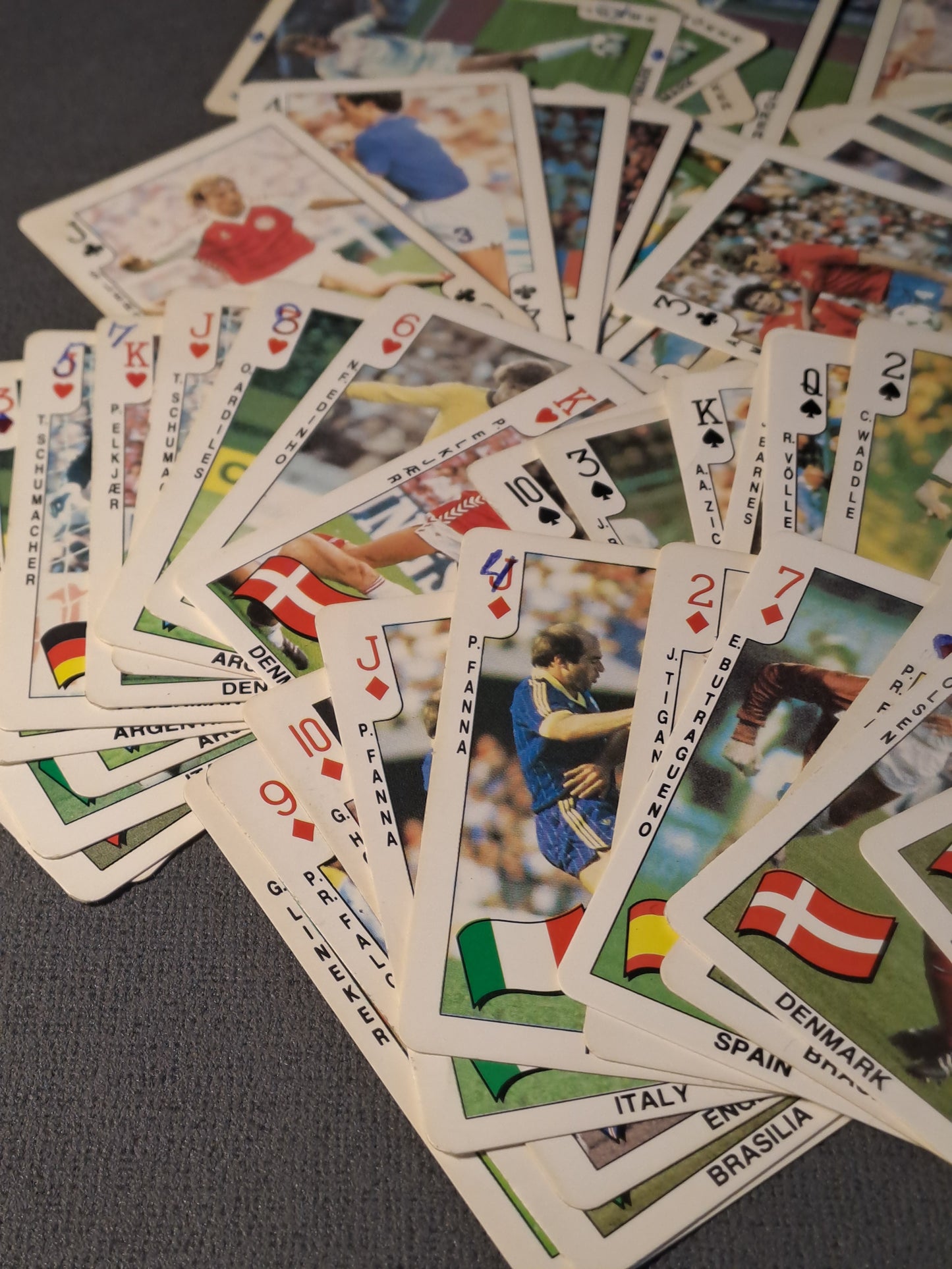 Dandy Football Playing Cards 1986 / Dandy Fodbold Spillekort  1986
