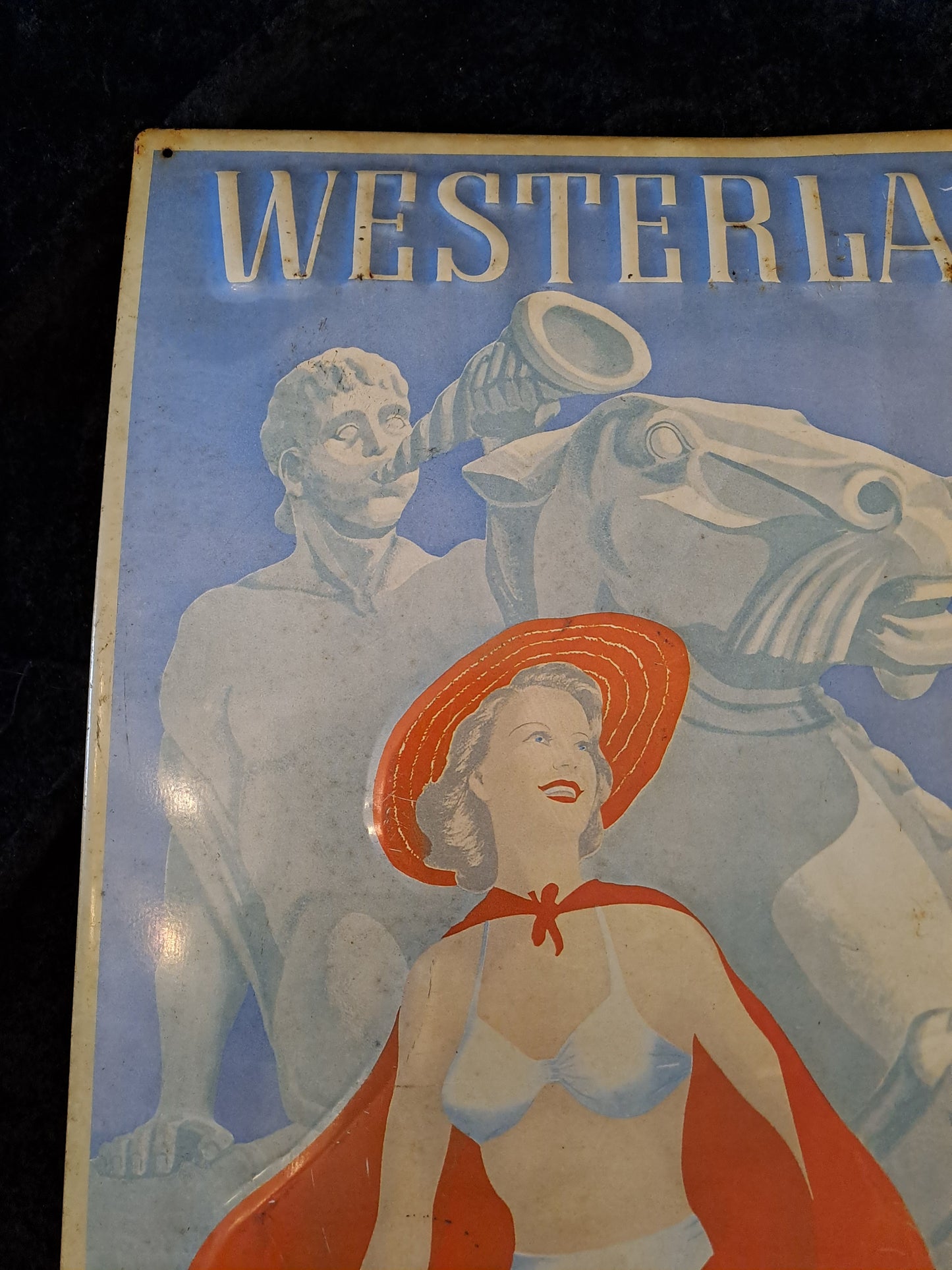 Vintage Advertising Tin Sign / Vintage Reklame Blikskilt