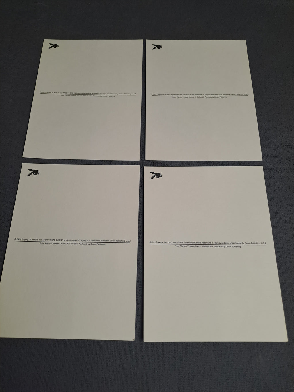 Playboy Magazine Postcards