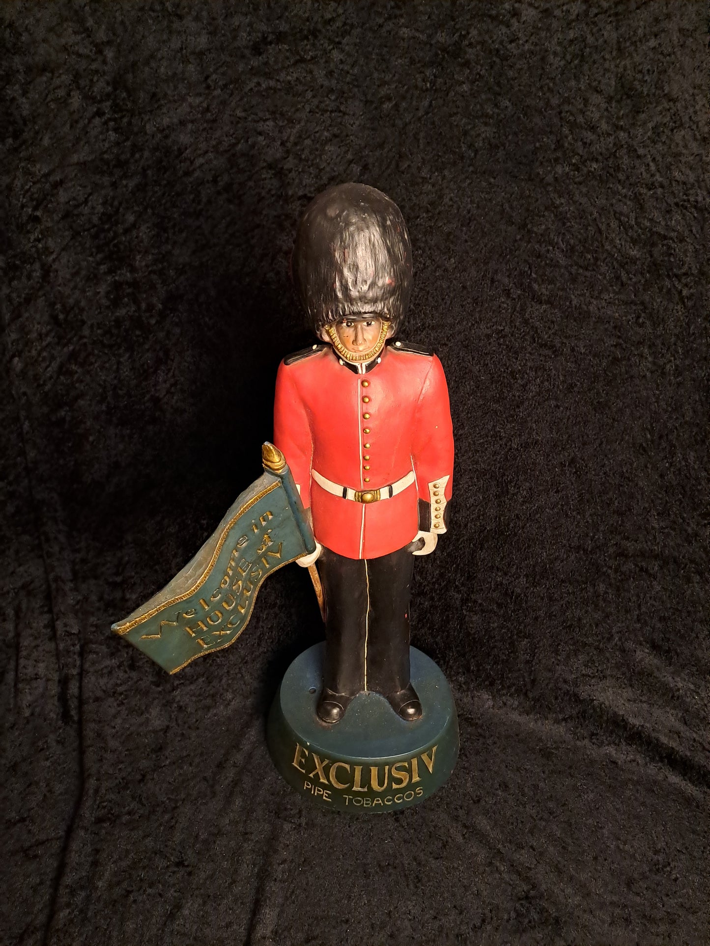 Advertising Figure Exclusiv Pipe Tobaccos 1970's / Reklamefigur Exclusiv Pibetobak