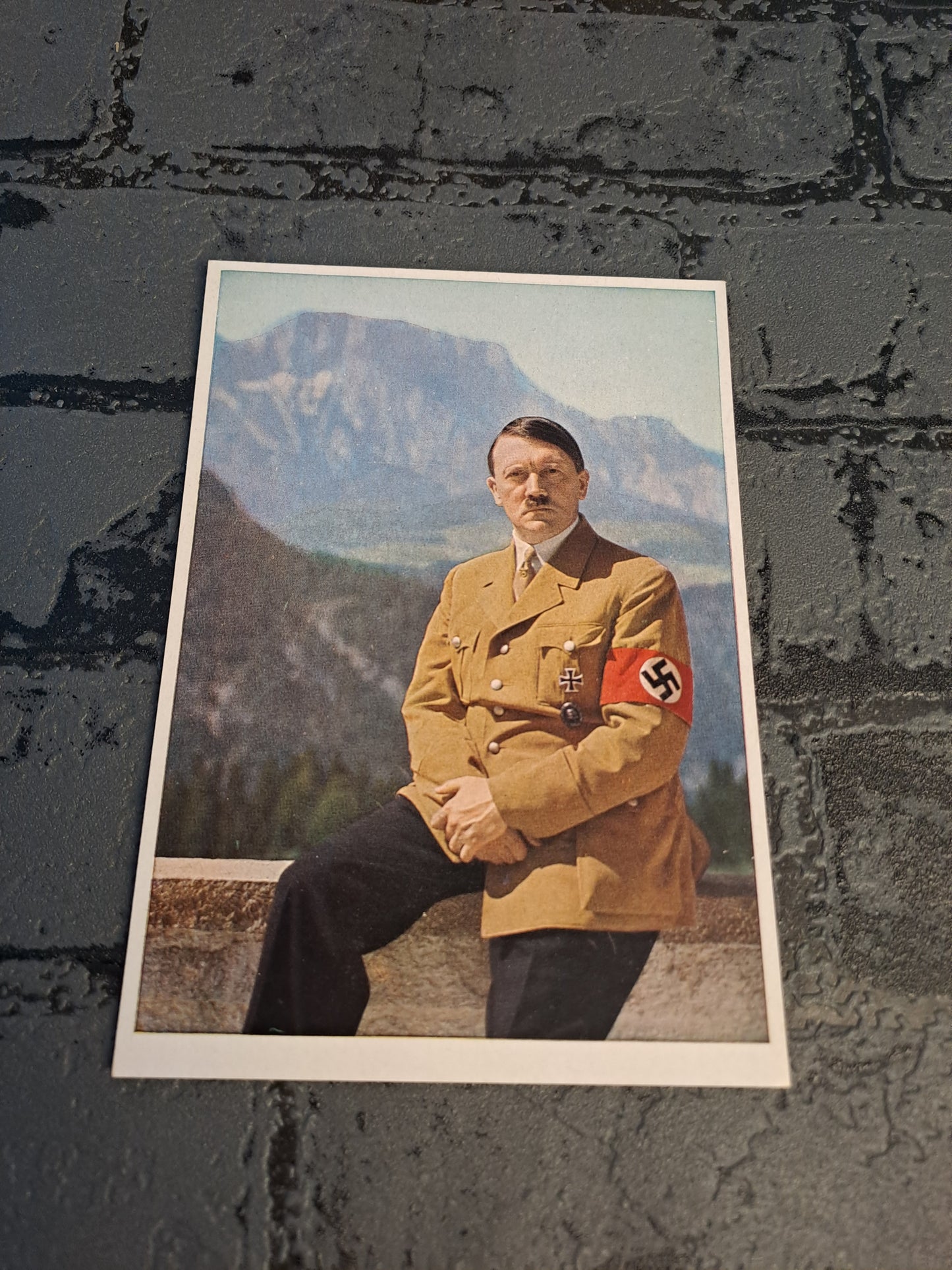 WW2 Postcard Reichskanzler Adolf Hitler am Oberfalsberg