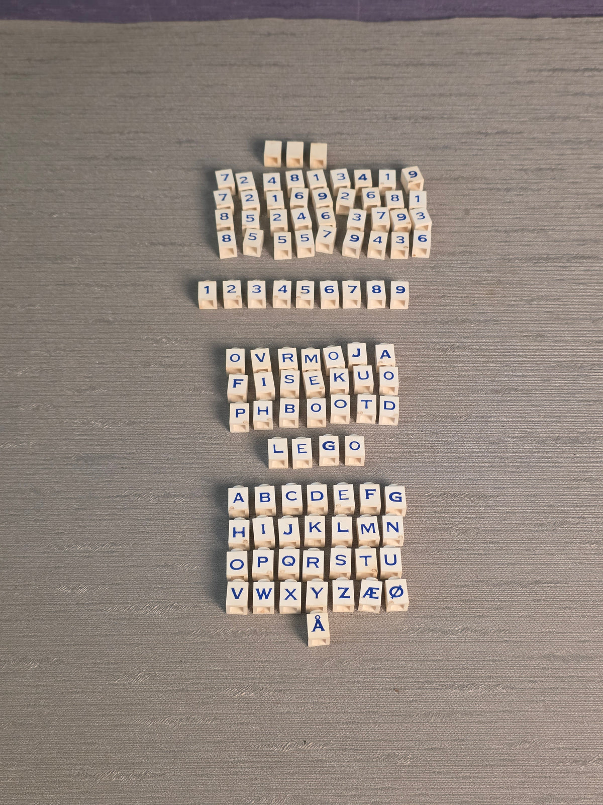 Lego Bogstaver/ Lego Letters