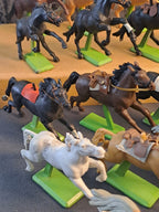 Britains Deetail Wild West Horses x18