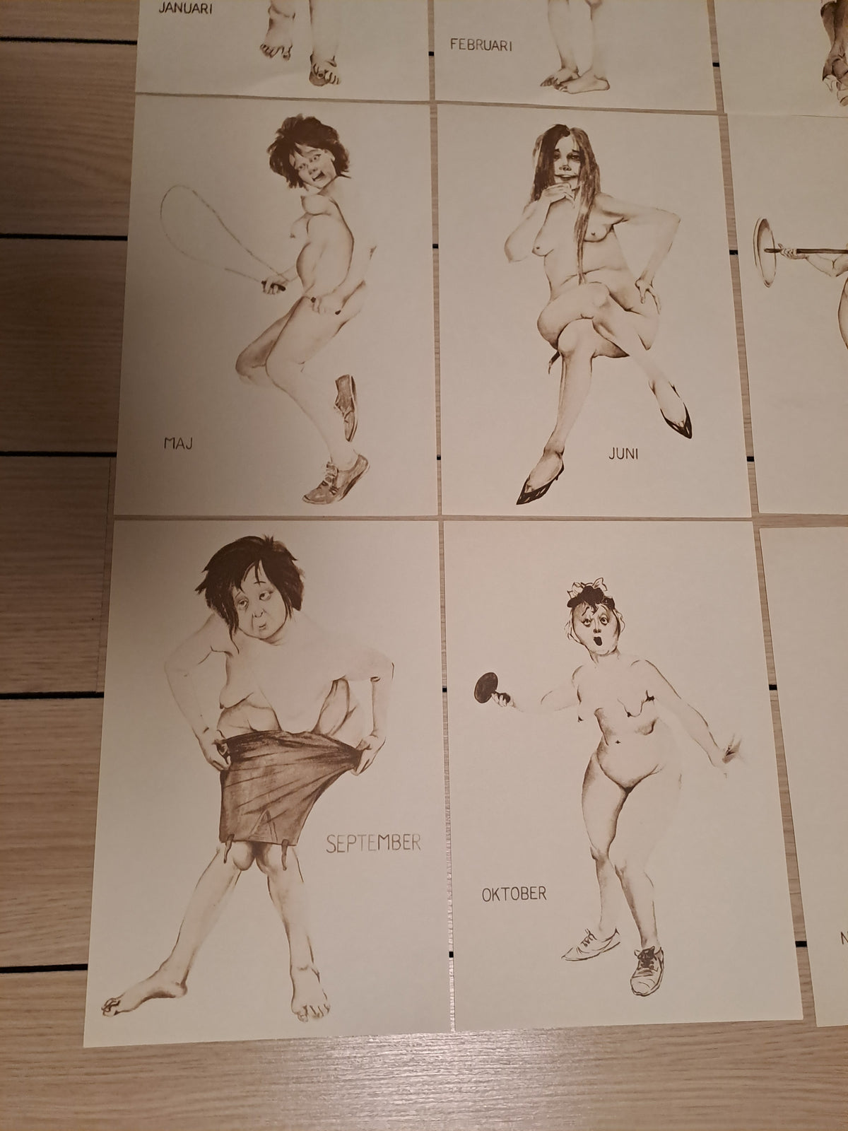 12 Months of Caricatures