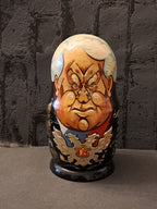 Vintage Matryoshka Dolls Russian Presidents