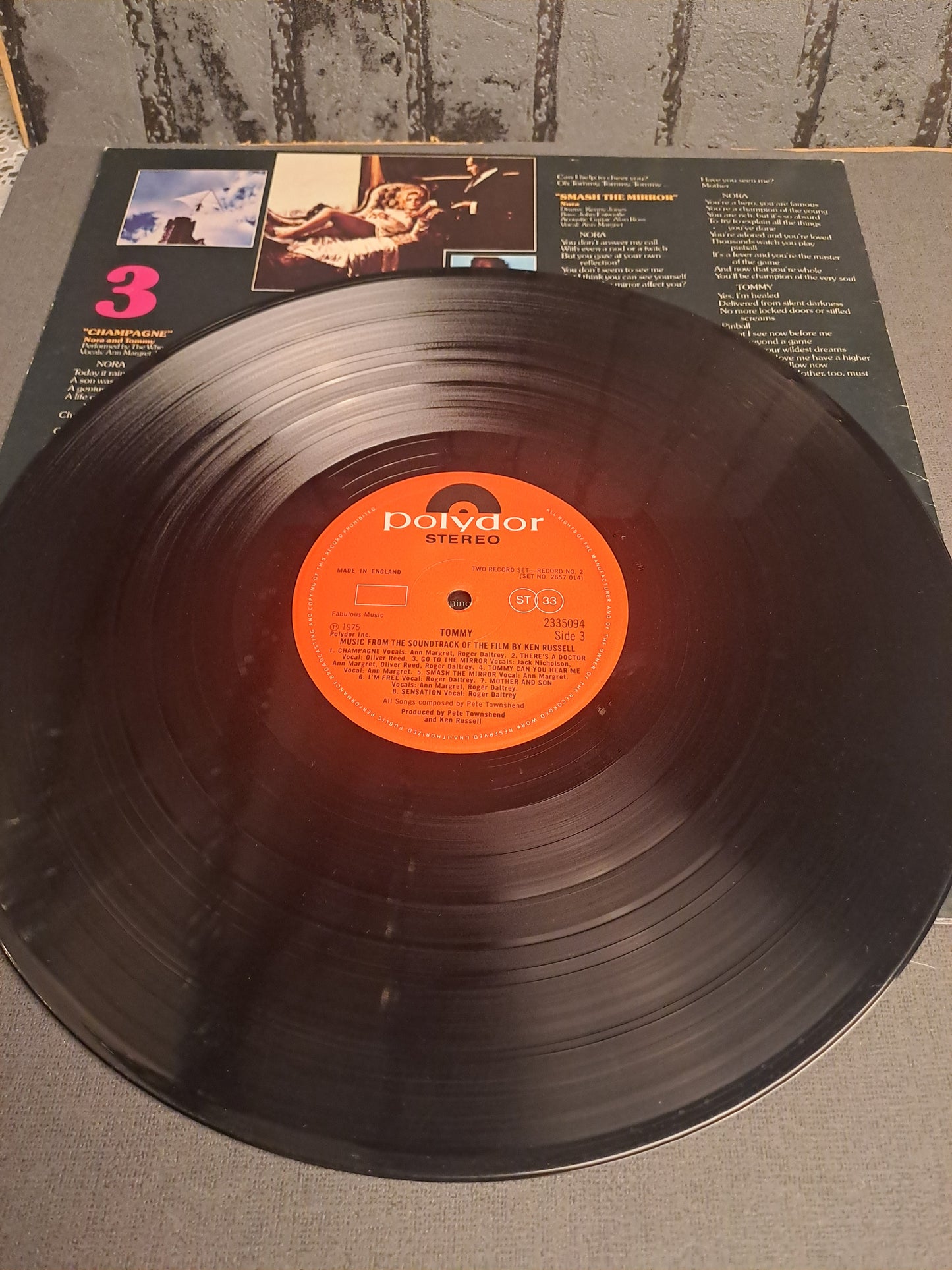 Tommy The Movie Double Album 1975