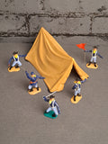 Timpo Toys Civil War Soldiers with Tent
