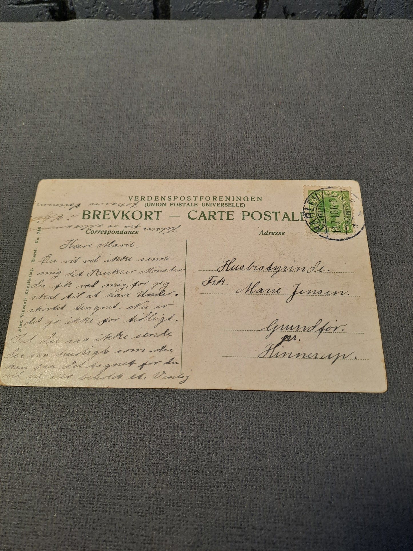 Vestkysten Jylland 1913