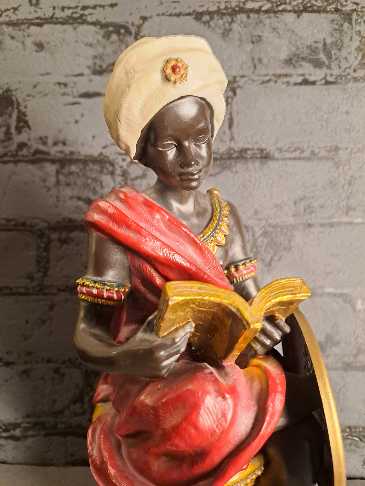 Blackamoor Morian Arab Figure / Blackamoor Moriansk Araber Figur